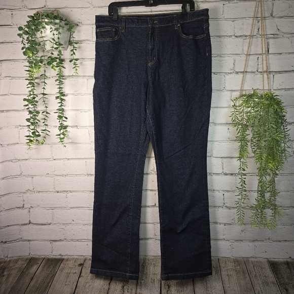 Brooks Brothers Blue Straight-Leg Jeans Classic Style - Picture 1 of 7